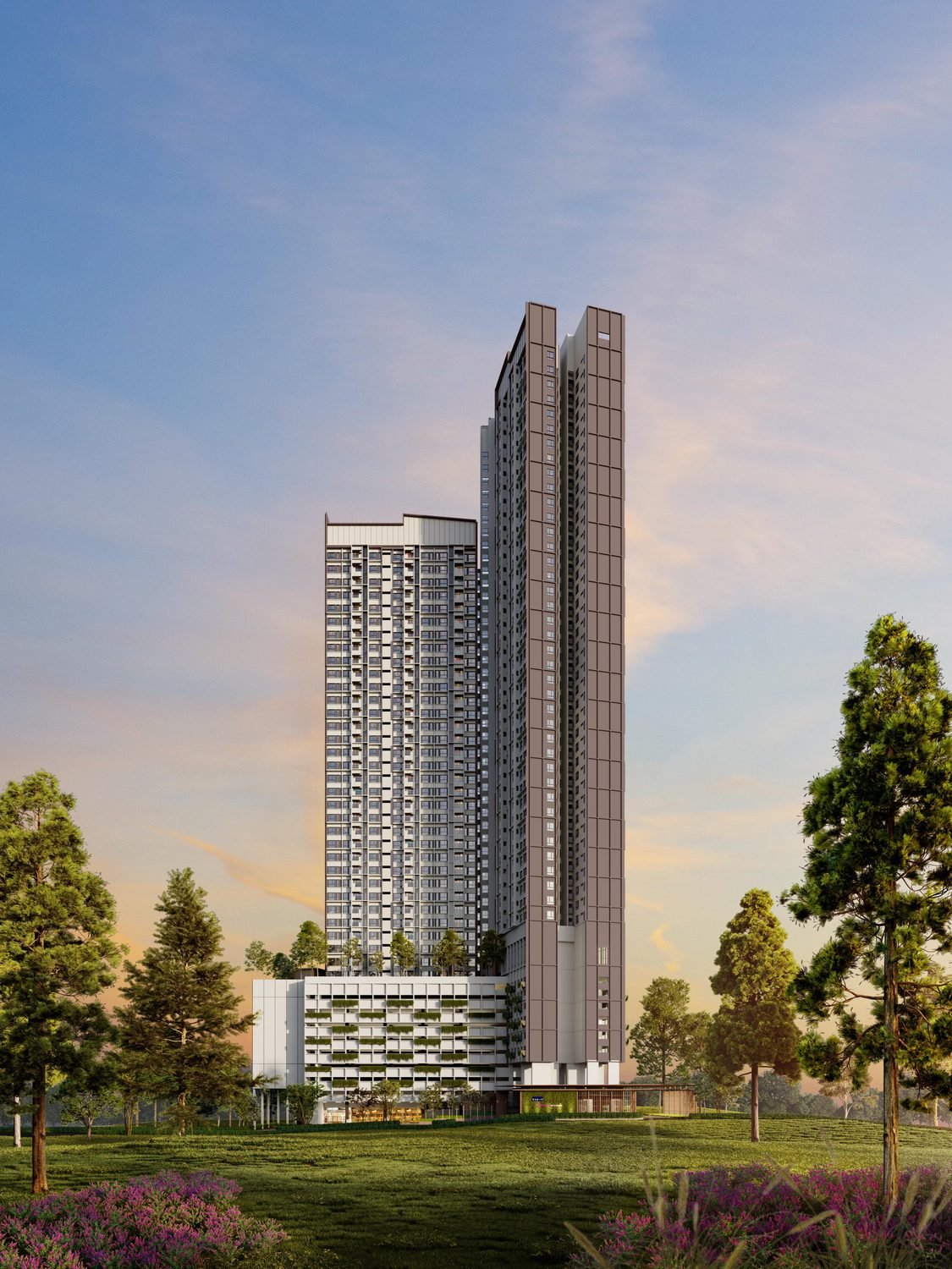 Artist's impression of The Queenswoodz, Bukit Jalil